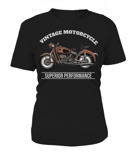 Vintage Custom Motorcycles Women's T-Shirt
