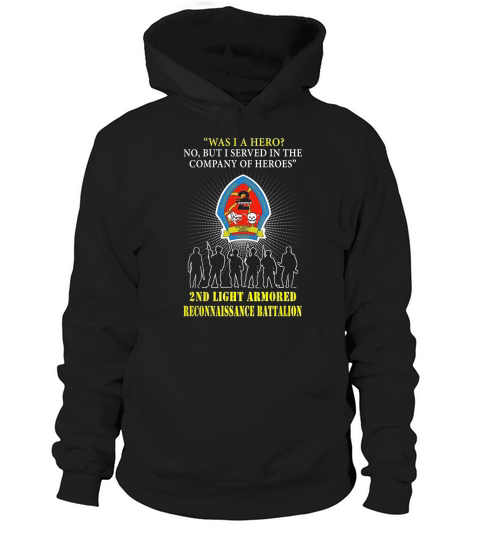 2nd light armored Reconnaissance Battalion Hoodie Unisex