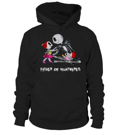 Jack Skellington two girl father of nightmares shirt Hoodie Unisex
