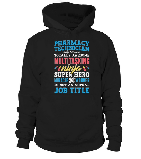 Medicine Hero Pharmacy Technician Tech Pharmacist Hoodie Unisex