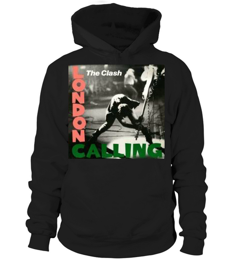 The Clash London Calling Hoodie Unisex