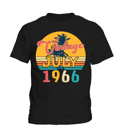 1966 July Gift Idea Kids T-Shirt