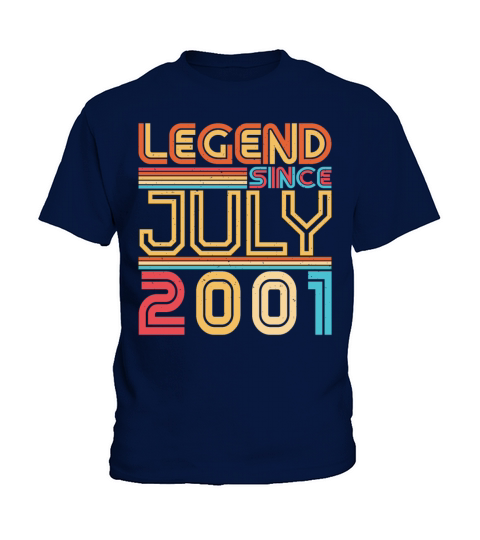 Birth Month July 2001 Kids T-Shirt