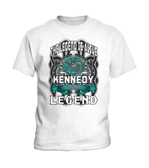 BNS6202-KENNEDY ENDLESS LEGEND 3 HEAD DRAGON Kids T-Shirt