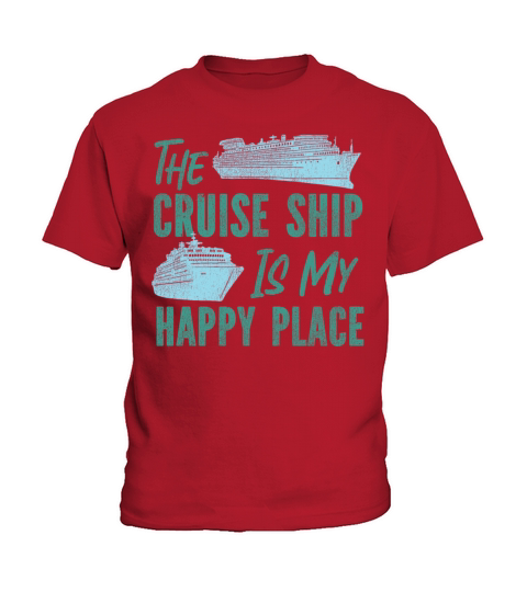Cruise Ship Vacation Vintage The Kids T-Shirt