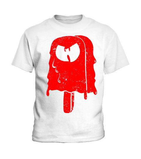 icecream wutang red Kids T-Shirt