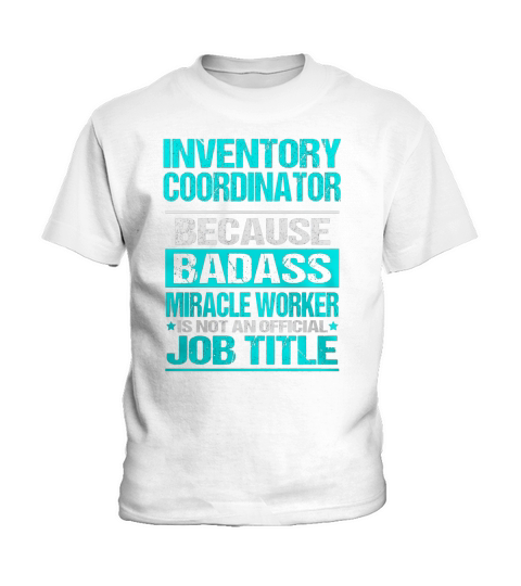 INVENTORY COORDINATOR Kids T-Shirt