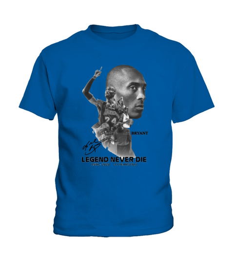 Kobe Gianna Bryant Legend Never Die 2020 41 years old signature shirt Kids T-Shirt