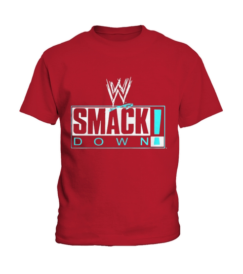 Official Wwe Smackdown logo shirt Kids T-Shirt