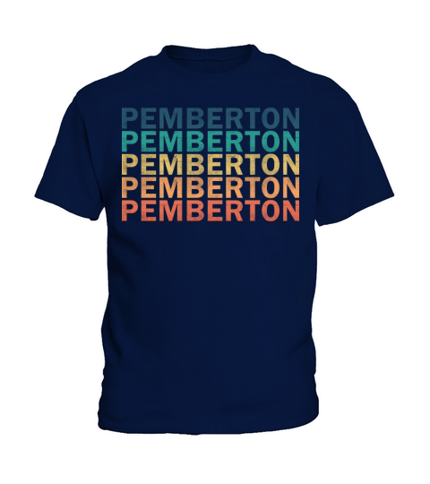 Pemberton Name T Shirt - Pemberton Vintage Retro N Kids T-Shirt
