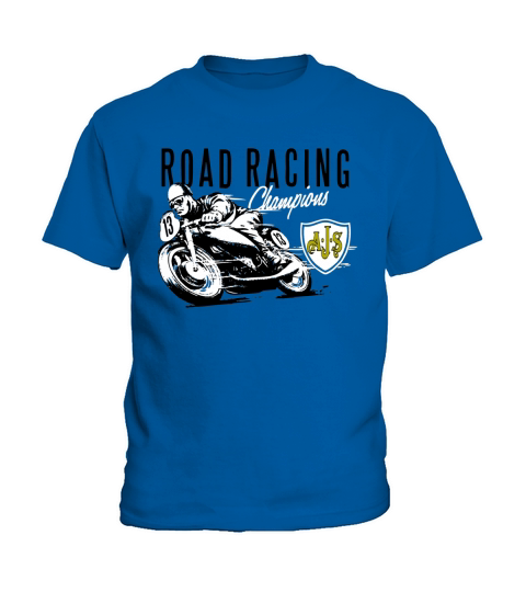 road racing motorbiker Kids T-Shirt