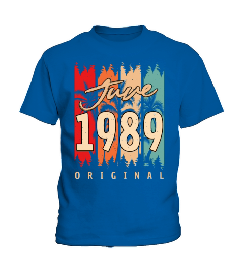 Vintage 1989 June Kids T-Shirt