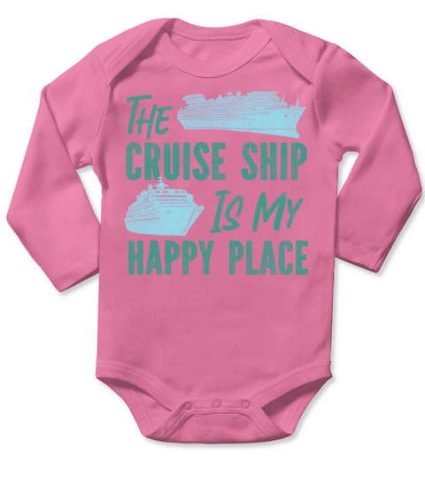 Cruise Ship Vacation Vintage The Long Sleeve Baby One-Piece