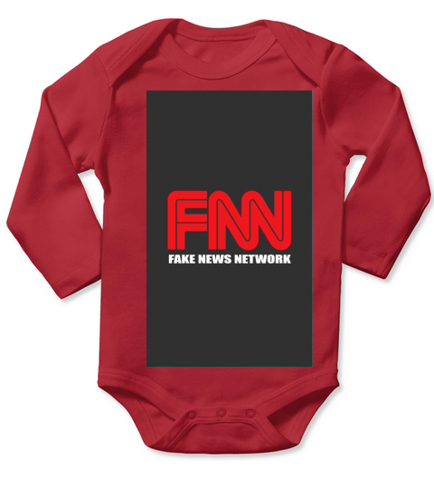FNN Fake News Network - iPhone 8 Case Long Sleeve Baby One-Piece