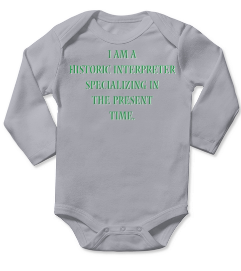 Historic Interpreter Long Sleeve Baby One-Piece