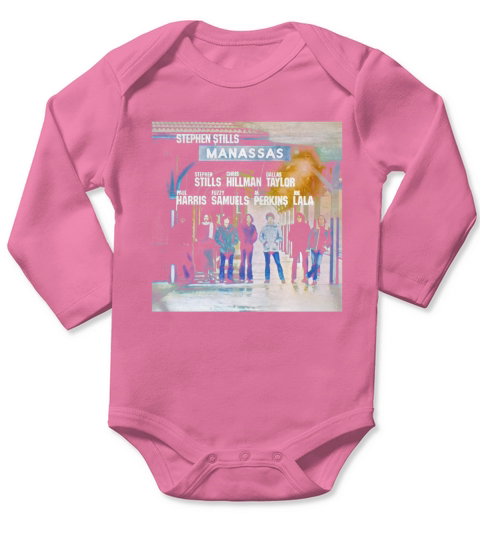 Stephen Stills Manassas Long Sleeve Baby One-Piece