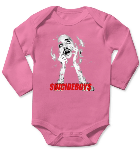 Suicide Boys Long Sleeve Baby One-Piece