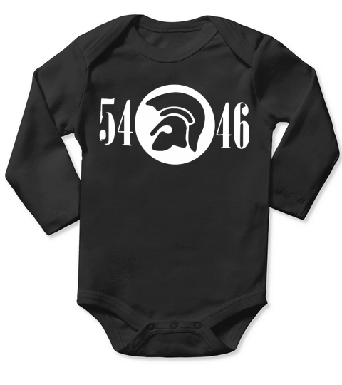 Trojan Records 54-46 Hoodie Long Sleeve Baby One-Piece