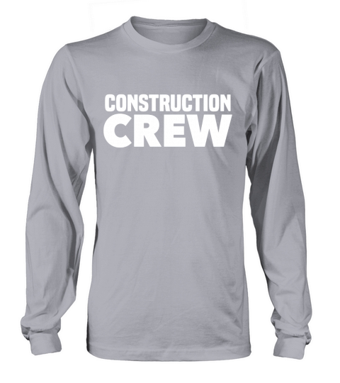 Construction Crew Safety T-Shirts for Road Highway Workers Long sleeved Unisex