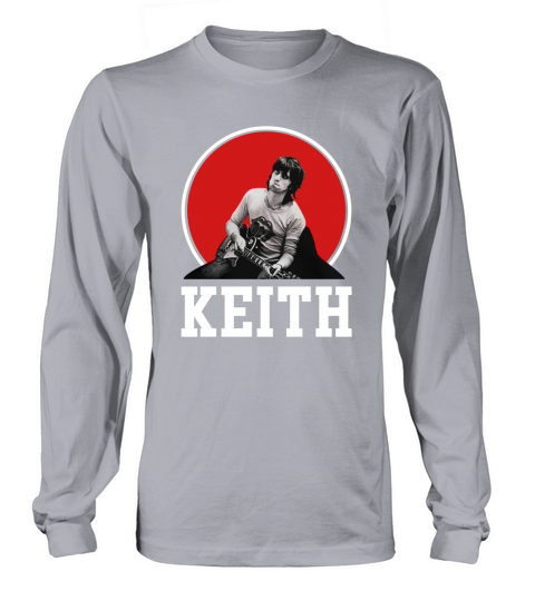 Keith Richards Tshirt Long sleeved Unisex
