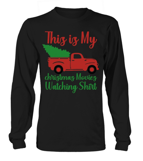 This Is My Christmas Movie Watching Long sleeved Unisex