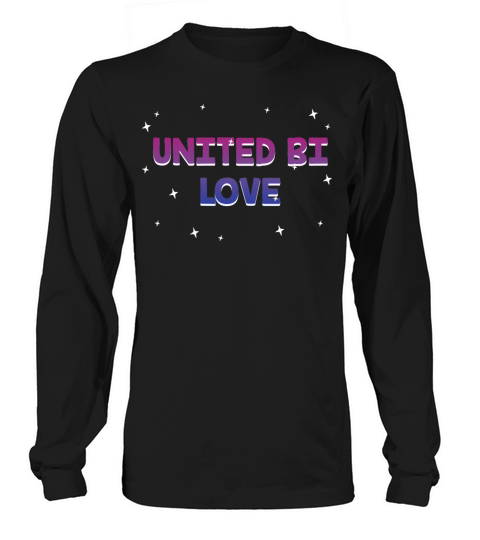 United Bi Love Bisexual LGBTQ Bi Pride LGBT Gay Long sleeved Unisex