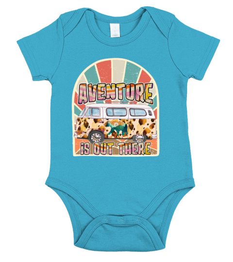 Adventure Is Out There Short Sleeve Baby One-Piece