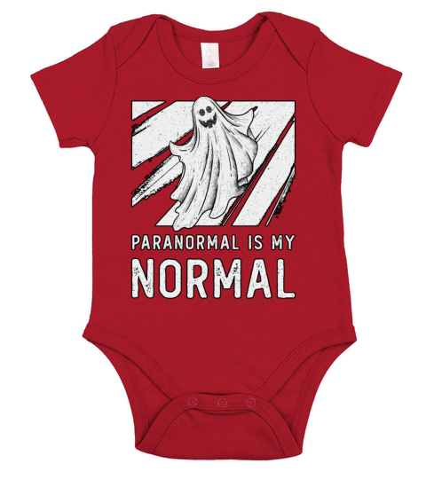 Ghost Hunting Paranormal Is My Normal Ghost Hunter Short Sleeve Baby One-Piece