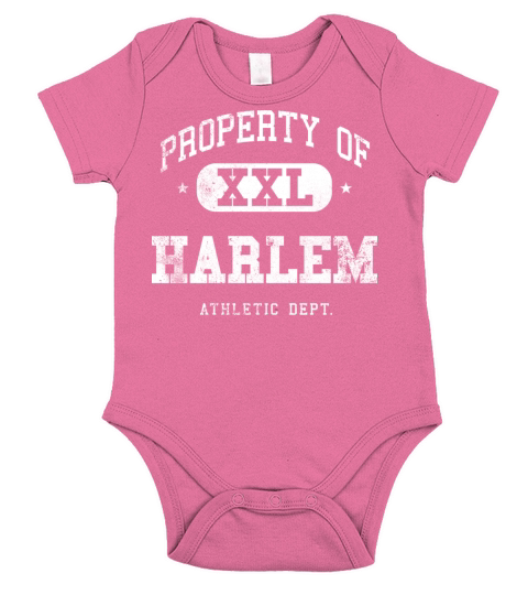 Harlem XXL Property of Athletic Department Short Sleeve Baby One-Piece