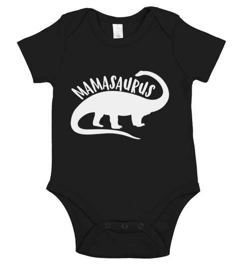Mamasaurus Funny T-Shirt Dinosaur For Mama Women Mothers Day Short Sleeve Baby One-Piece