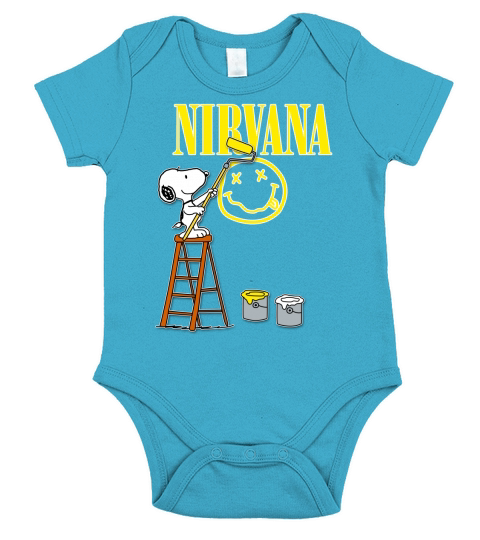 Nirvana Short Sleeve Baby One-Piece