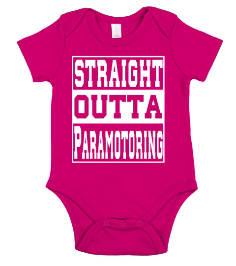 Paramotoring Saying funny Short Sleeve Baby One-Piece