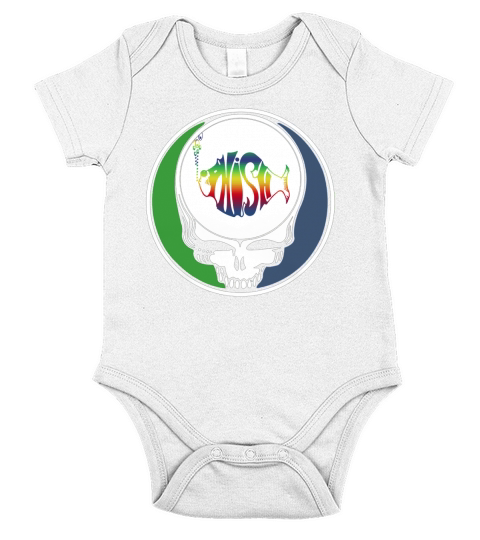 Phish Band Tshirt Short Sleeve Baby One-Piece