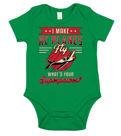 RC Plane Airplane Pilot Aircraft Funny RC Planes Short Sleeve Baby One-Piece