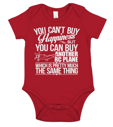 Rc Plane You Cant Buy Happiness Short Sleeve Baby One-Piece