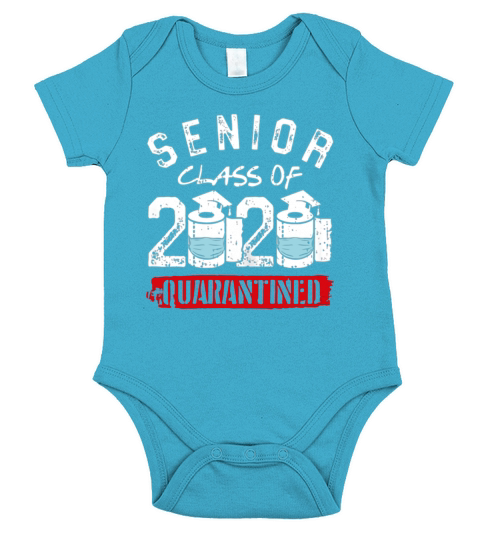 Senior Class of 2020 Quarantine Graduation Toilet Paper Short Sleeve Baby One-Piece