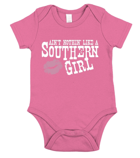 Southern by the Grace of God Short Sleeve Baby One-Piece