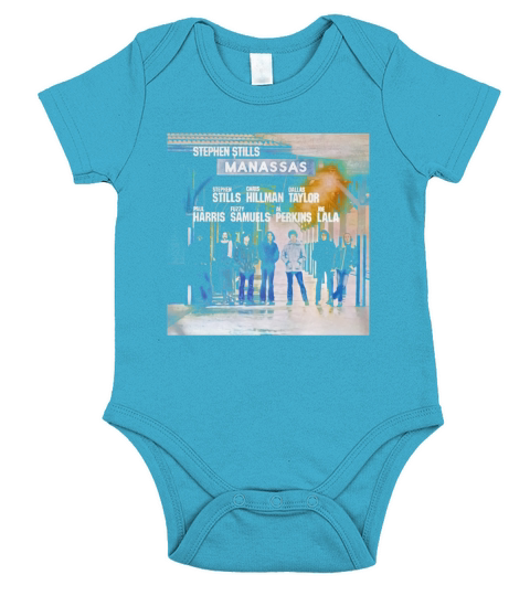 Stephen Stills Manassas Short Sleeve Baby One-Piece