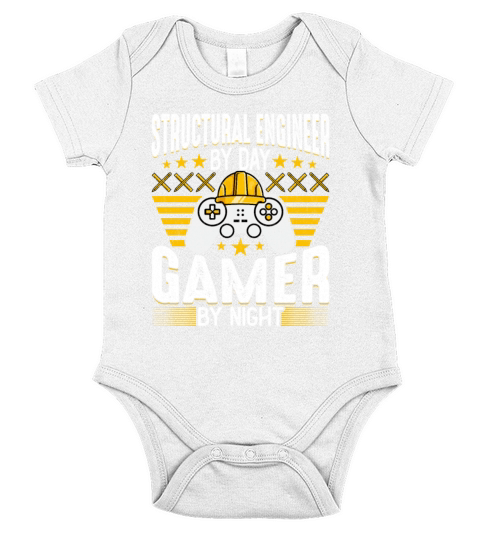 Structural Engineer Funny Structural Engineering Short Sleeve Baby One-Piece