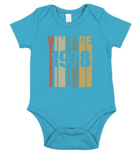 Vintage 1978 Short Sleeve Baby One-Piece