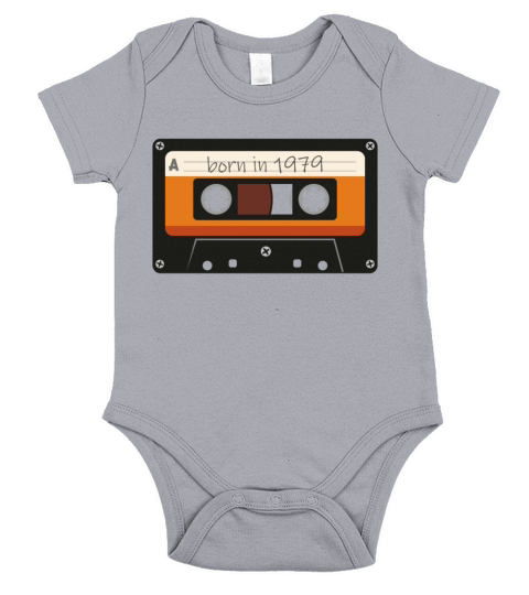 Vintage "Limited Edition" Vintage 1979 Birthday Short Sleeve Baby One-Piece