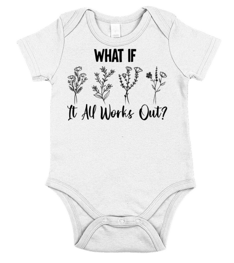 What If It All Works Out Short Sleeve Baby One-Piece