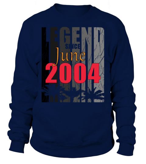 2004 vintage born in June gift Sweatshirt Unisex