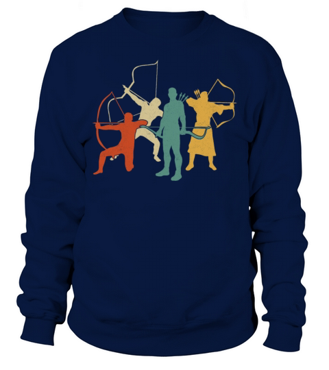Archery Bow Archer Retro Vintage Sweatshirt Unisex