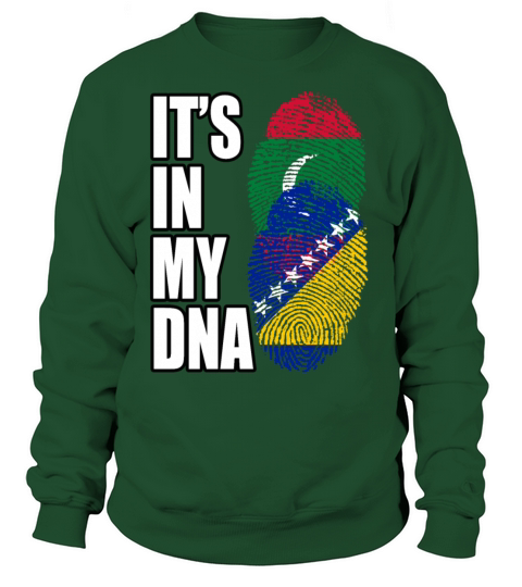 Maldivian And Bosnian Mix Heritage DNA Flag Sweatshirt Unisex