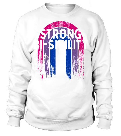 Strong Bi-sivility Bisexual LGBTQ Bi Pride LGBT Sweatshirt Unisex
