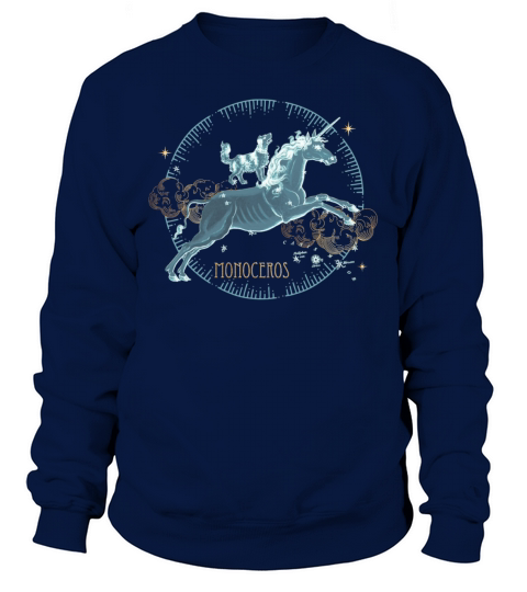 Unicorn Constellation Monoceros Sweatshirt Unisex