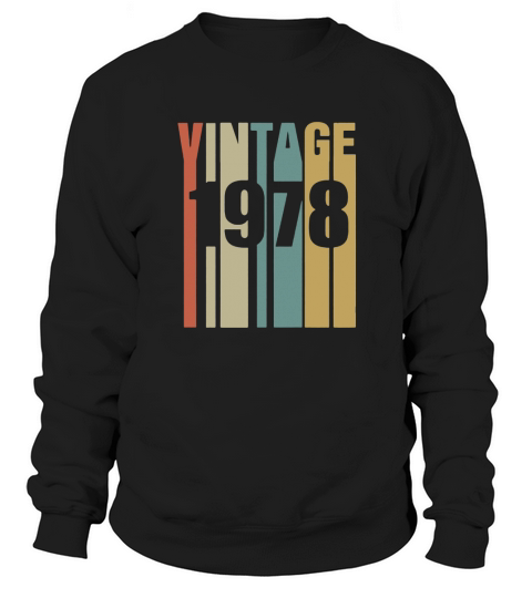 Vintage 1978 Sweatshirt Unisex