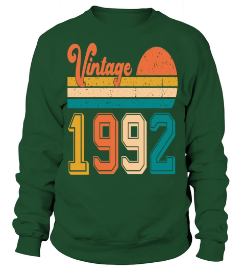 Vintage 1992 birthday gift Sweatshirt Unisex