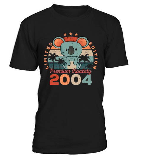 Birth Year 2004 Birthday Gift Koala Bear Koalas T-Shirt Unisex